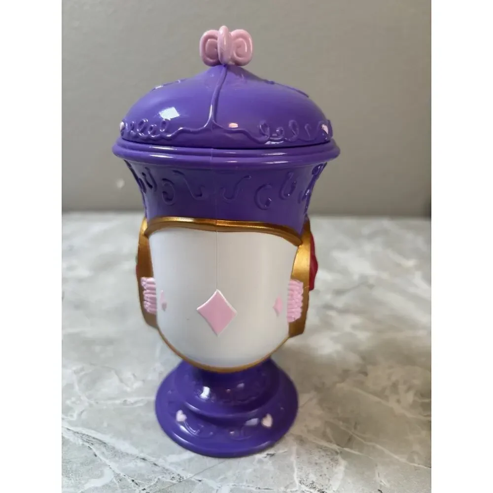 Disney‎ On Ice The Little Mermaid Princess Ariel Purple Cup with Flip Lid